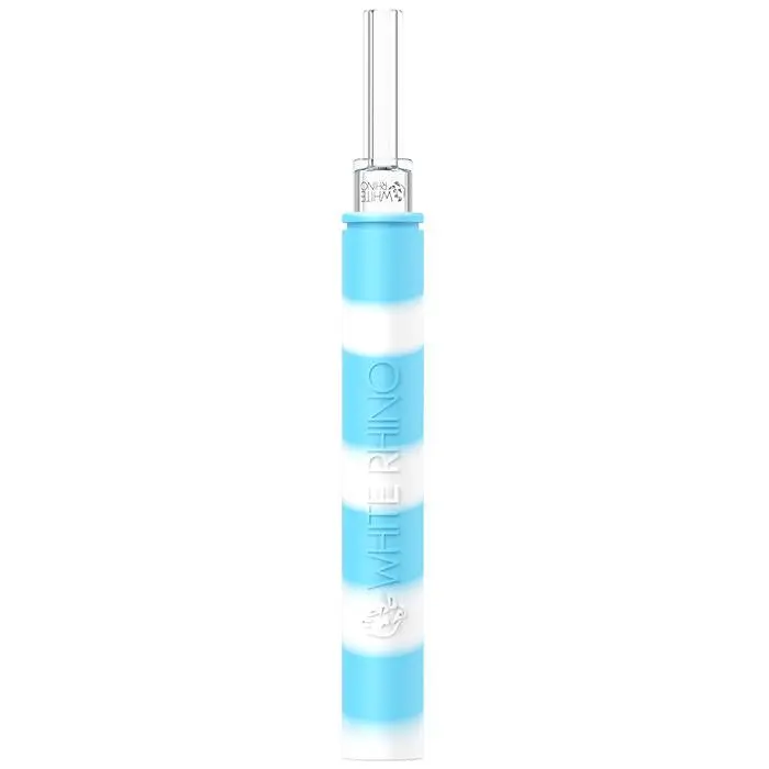 White Rhino - Dabtainer Silicone Straw Glow In The Dark 1