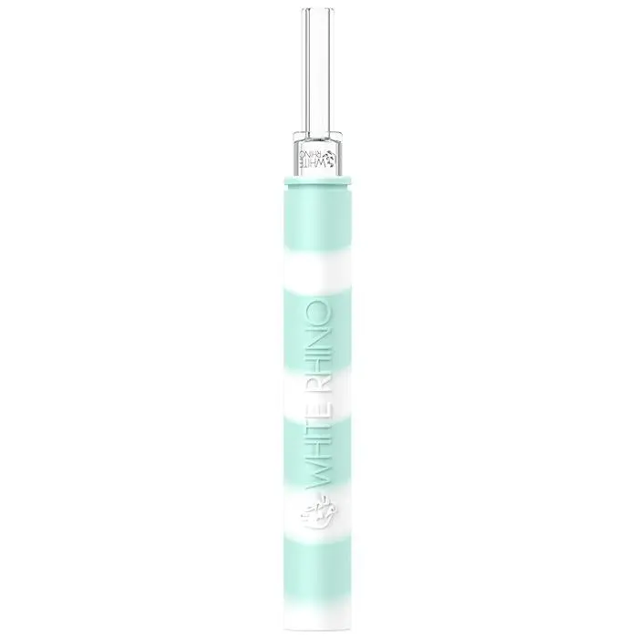 White Rhino - Dabtainer Silicone Straw Glow In The Dark 4