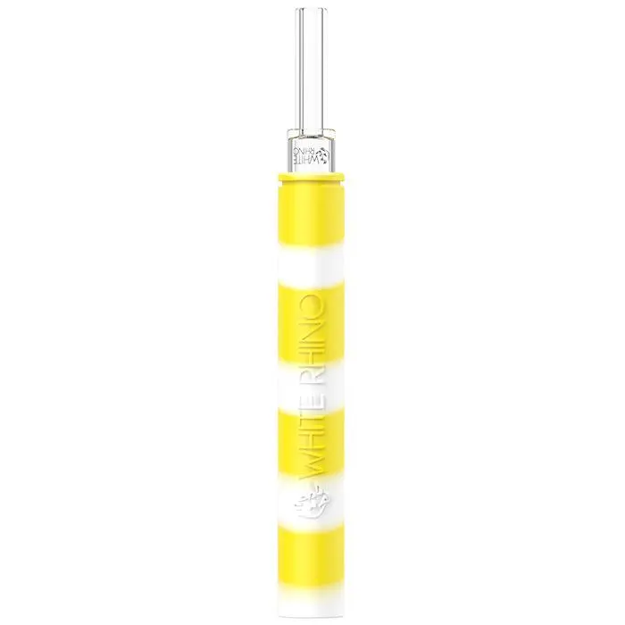 White Rhino - Dabtainer Silicone Straw Glow In The Dark 7