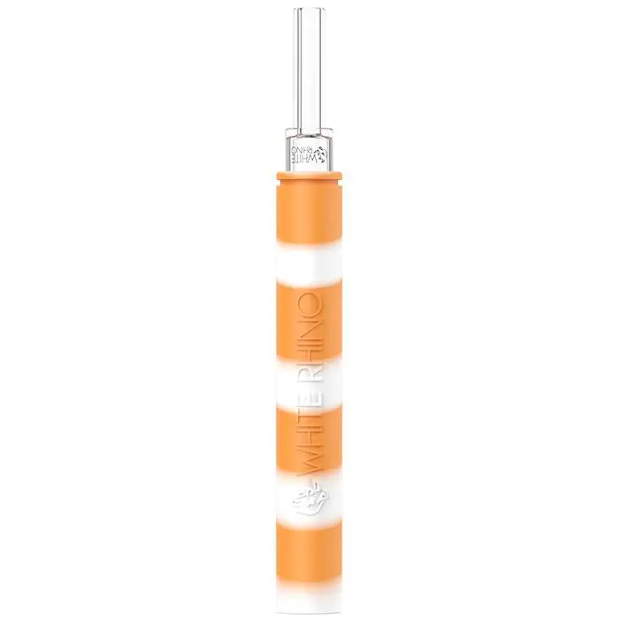 White Rhino - Dabtainer Silicone Straw Glow In The Dark 6