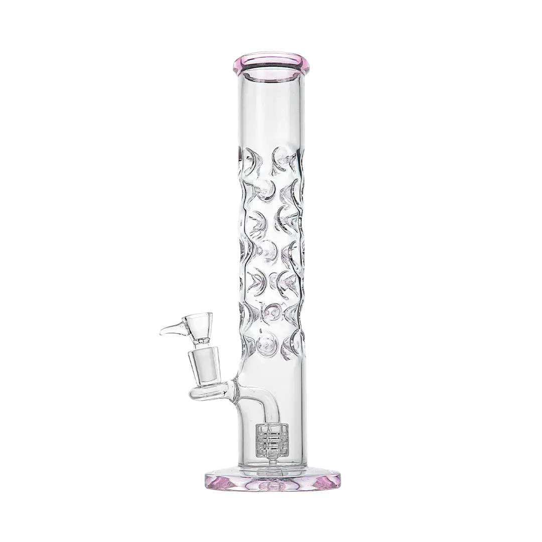 Straight Tube Bubble Bong 10" 1