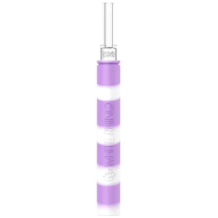 White Rhino - Dabtainer Silicone Straw Glow In The Dark 5