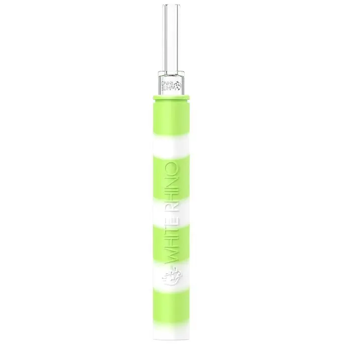 White Rhino - Dabtainer Silicone Straw Glow In The Dark 2