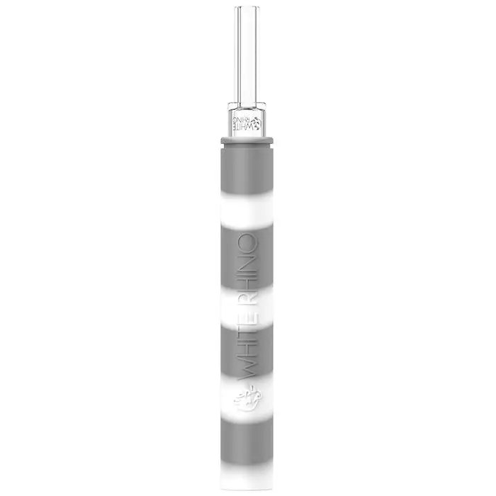 White Rhino - Dabtainer Silicone Straw Glow In The Dark 3