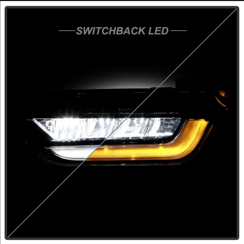 Spyder 21-23 Ford F150 W/ Turn Signal Oem Style Full Led Fog Lights W/ Switch Fl-Ff1502021-Led-T-C 2