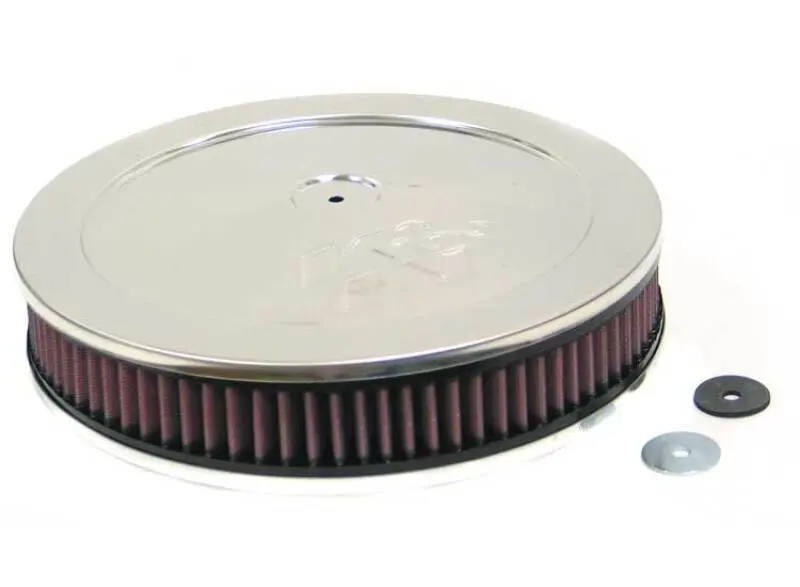 K&N Round Air Filter Assembly 5-1/8In Flg 11In Od 3-3/8In 1