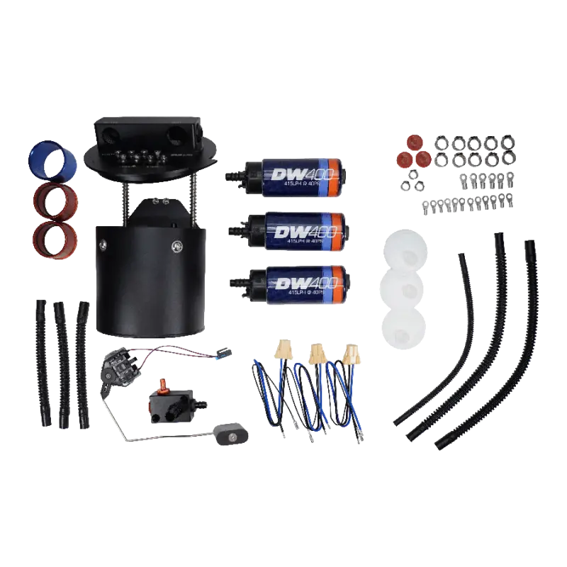 Deatschwerks X3 Series Fuel Pump Module W/ Triple Dw400 Fuel Pumps For 2011-2024 Ford Mustang 1