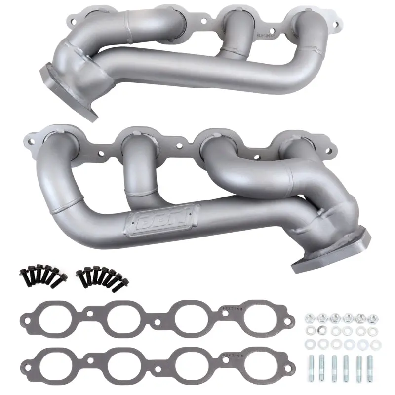 Bbk 19-24 Gm Full Size 5.3/6.2L Shorty Headers (Ti Ceramic) 1