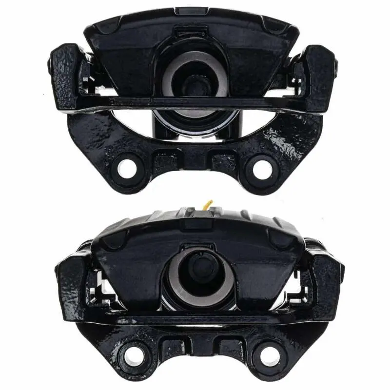 Power Stop 00-02 Cadillac Deville Rear Black Caliper - Pair W/Bracket 1
