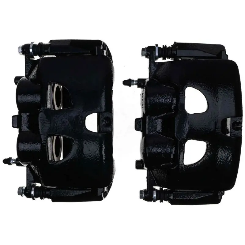 Power Stop 10-21 Ford Expedition Front Black Caliper - Pair W/Bracket 2