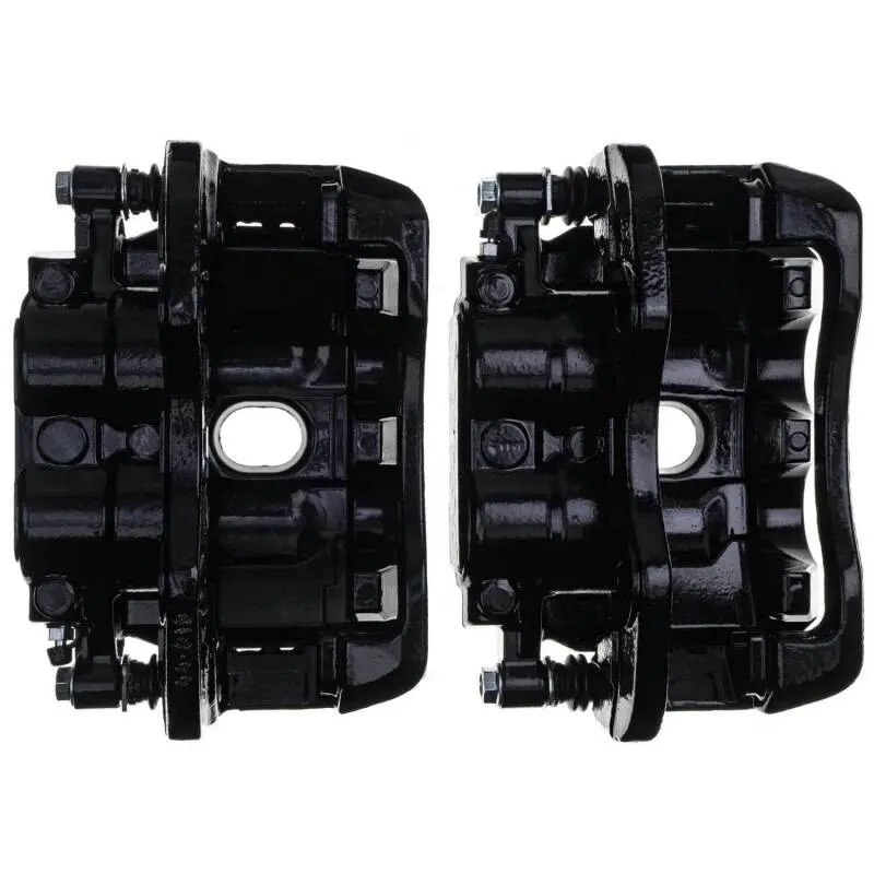 Power Stop 03-06 Cadillac Escalade Rear Black Caliper - Pair W/Bracket 2