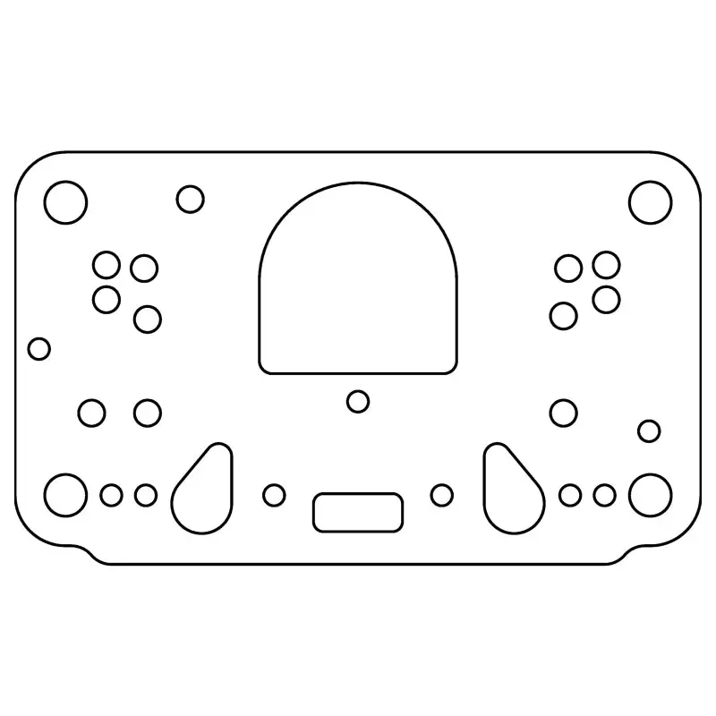 Cometic Holley .062In Mp Metering Block Gasket - 3 Circuit 1