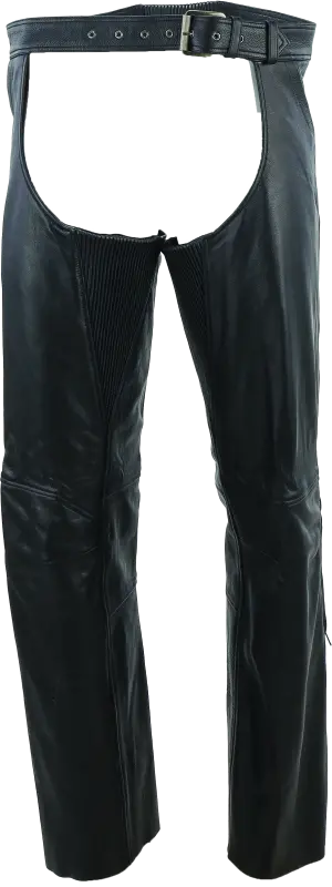 Kuryakyn Leather By River Road Plains Leather Chaps Black - Xl 1