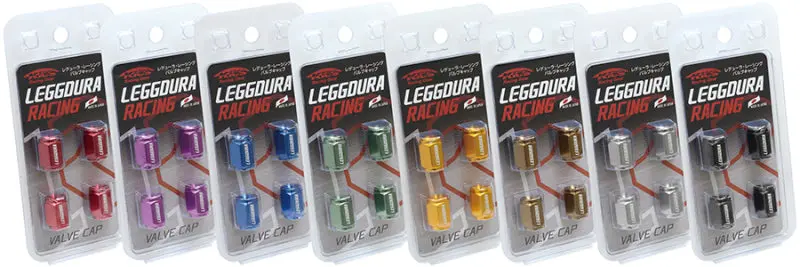 Project Kics Leggdura Racing Valve Cap Set Gunmetal 1