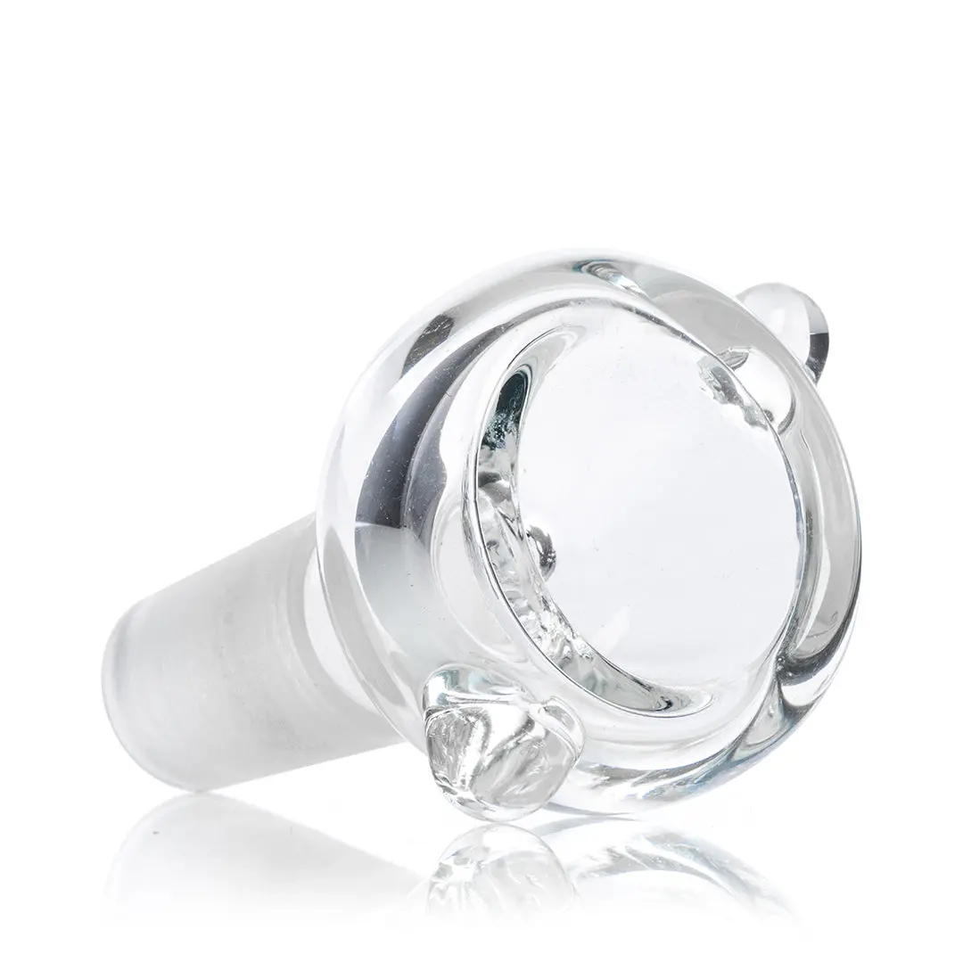 Glass Flower Bowl With 2 Marbles - 14Mm 1