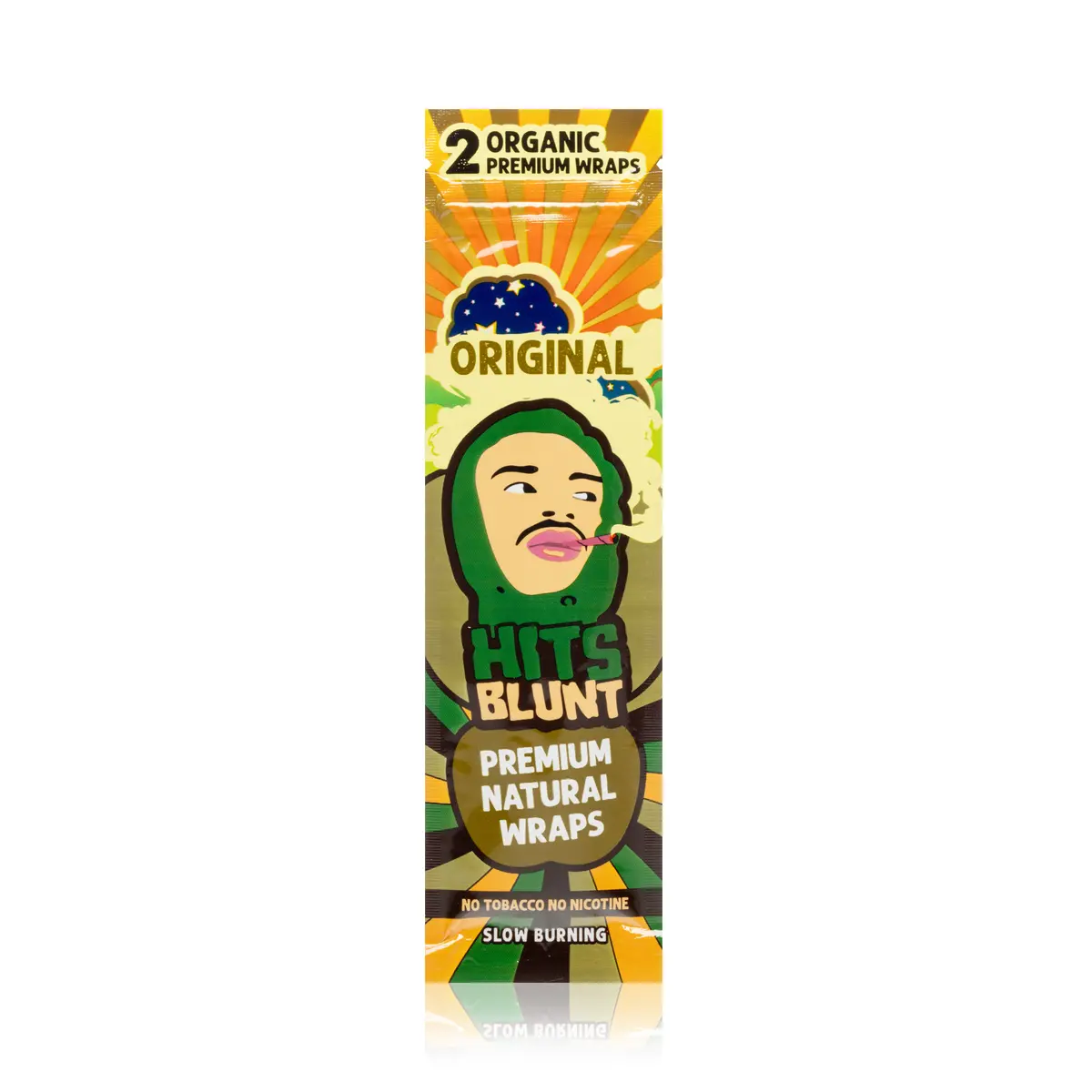 Hits Blunt Hemp Wraps - 2-Pack 1