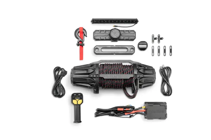 Realtruck Universal Traction Recovery 13K Winch - Black 2