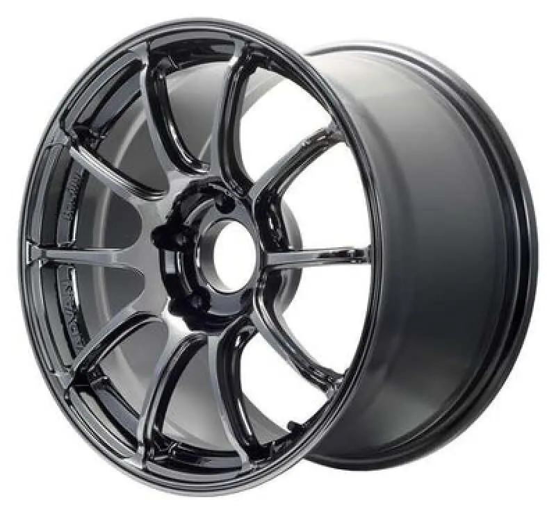 Advan Rzii 18X8.5 +38 5-114.3 Racing Hyper Black & Ring 1