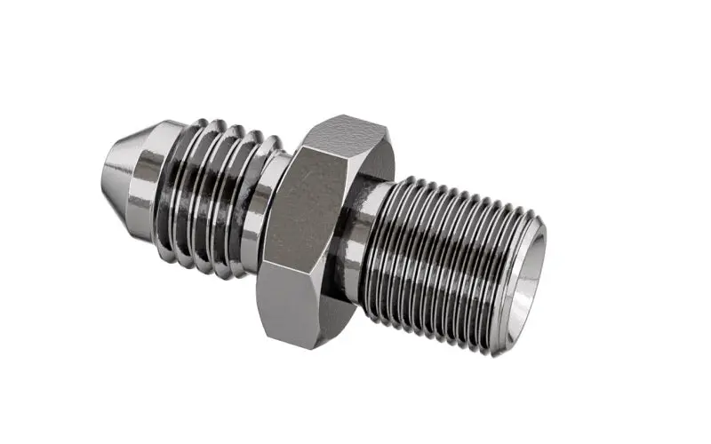 Goodridge Straight Male Adaptor An3 To 1/8 Npt 1
