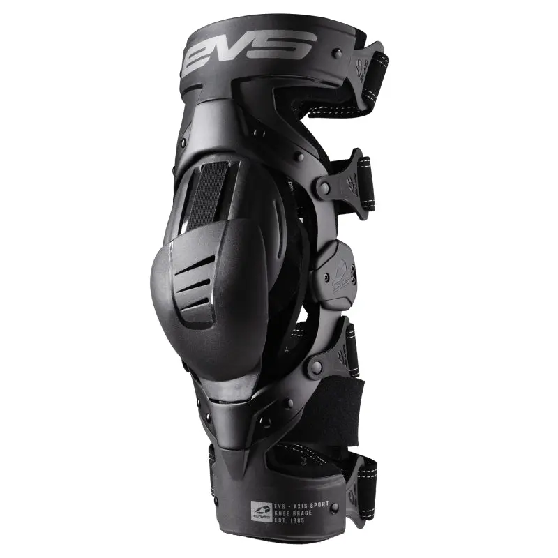 Evs Axis Sport Knee Brace Black/Black/Grey - Medium/Left 1