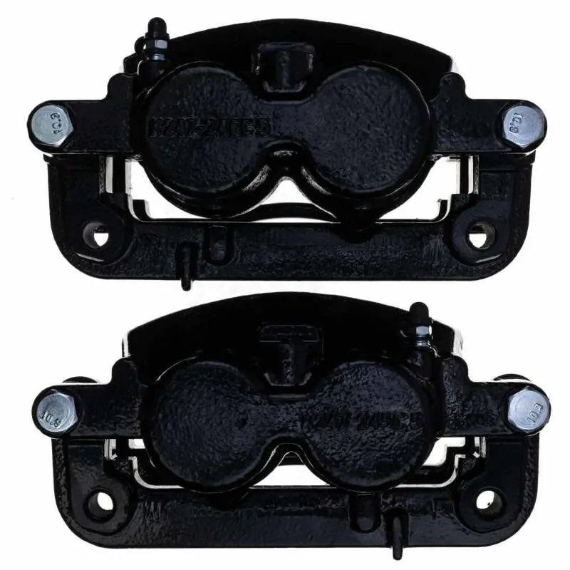 Power Stop 08-20 Cadillac Escalade Front Black Caliper - Pair W/Bracket 2