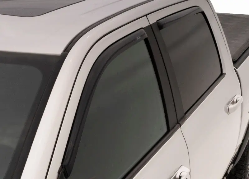 Avs 2019 Gmc 1500 Extended Cab/Dc Ventvisor In-Channel Front & Rear Window Deflectors 4Pc - Smoke 1
