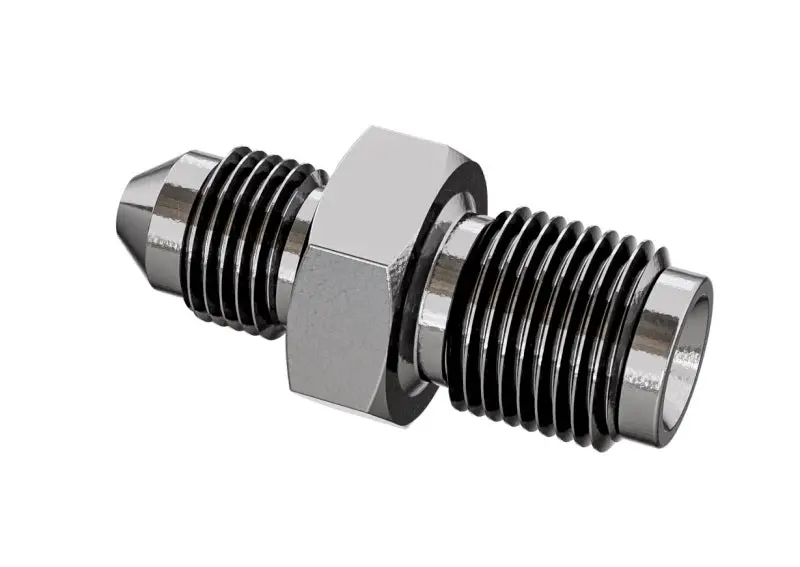 Goodridge Straight Male Adaptor An3 To 7/16X24 Inverted 1
