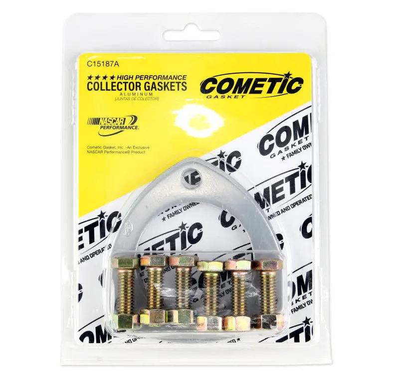 Cometic Exhaust Header Collector Gasket .040In Aluminum-2.5In Diameter Port-3.5In Bolt Circle-Set 1