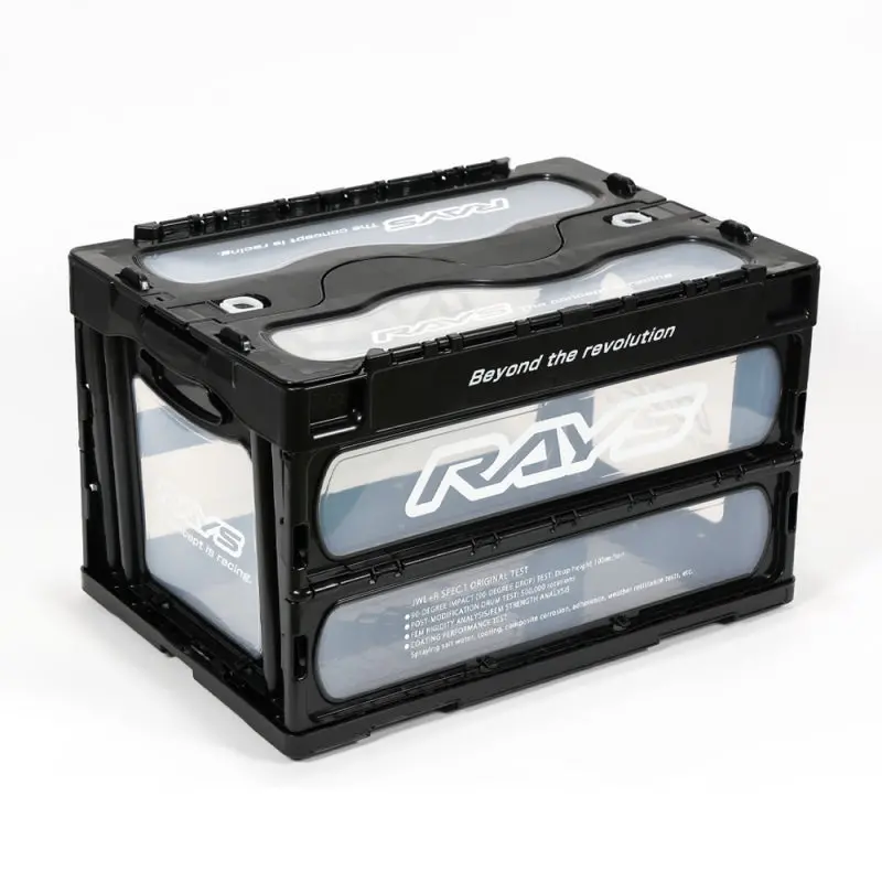 Rays Official Container Box 24S 50L Cl Clear + Black 1