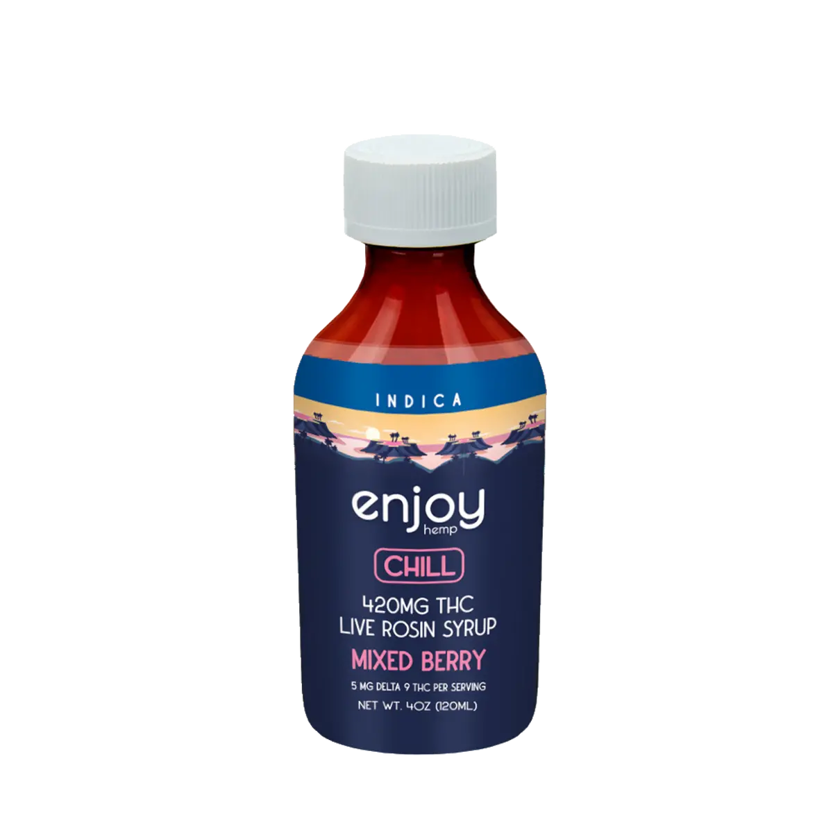 Enjoy Hemp Delta 9 Mixed Berry Thc Syrup 1