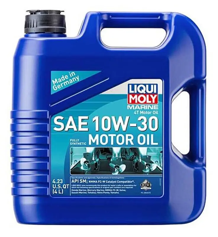 Liqui Moly 4L Marine 4T Motor Oil Sae 10W30 1