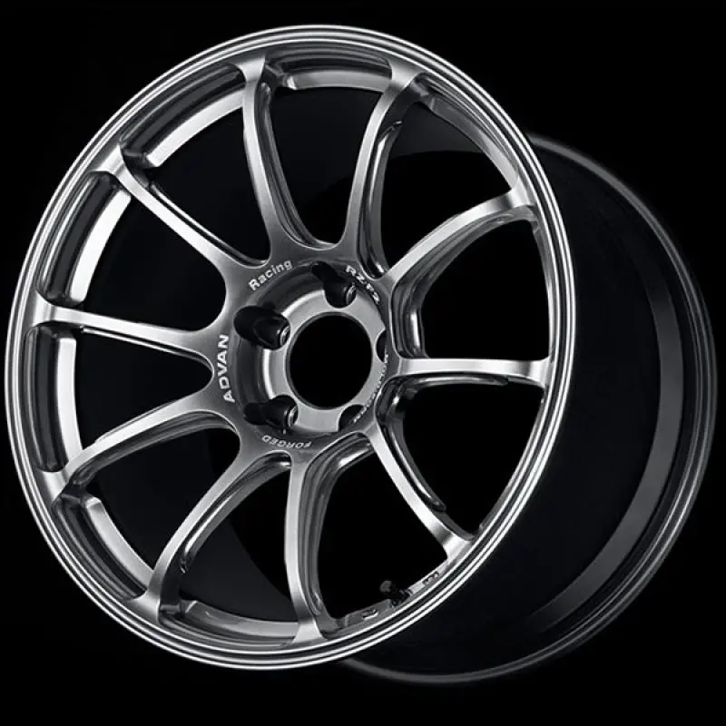 Advan Rz-F2 18X8.5 +44 5-112 Hyper Platinum Black Wheel 1