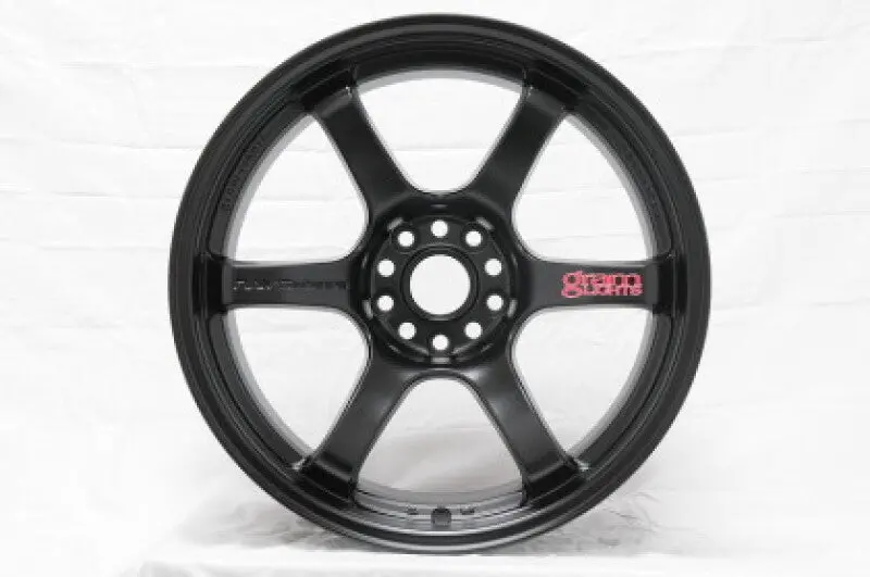 Gram Lights 57Dr 18X9.5 +38 5-120 Semi Gloss Black Wheel 1