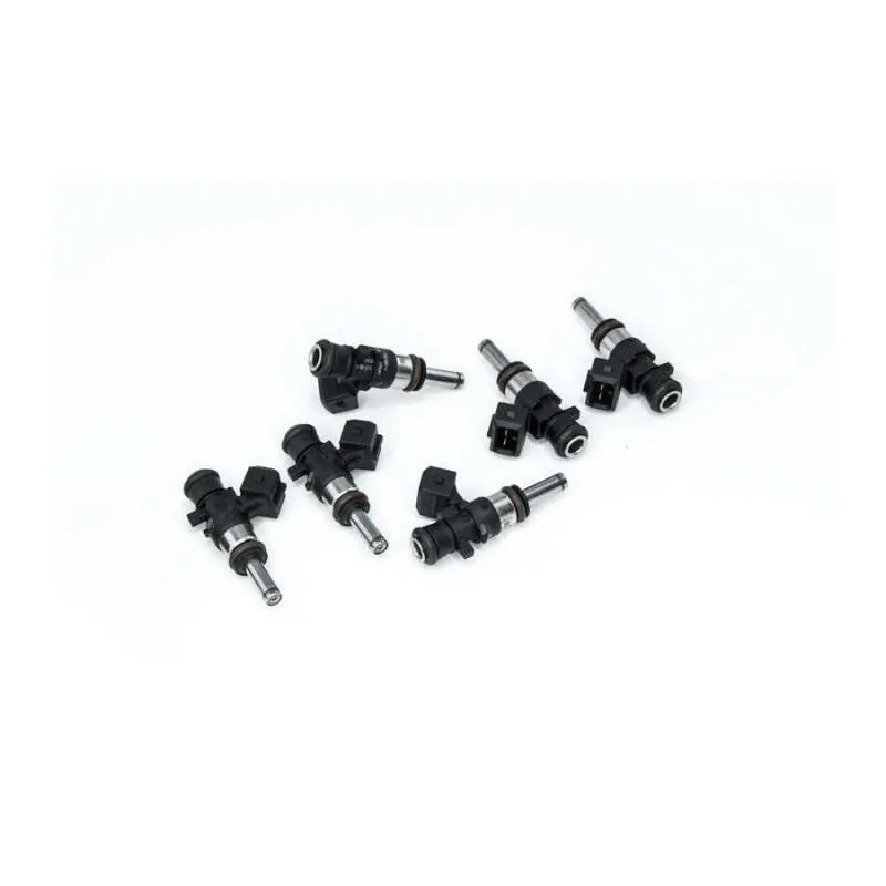 Deatschwerks Bosch Ev14 Universal 40Mm Compact Matched Set Of 6 Injectors 750Cc (Extended Nozzle) 1