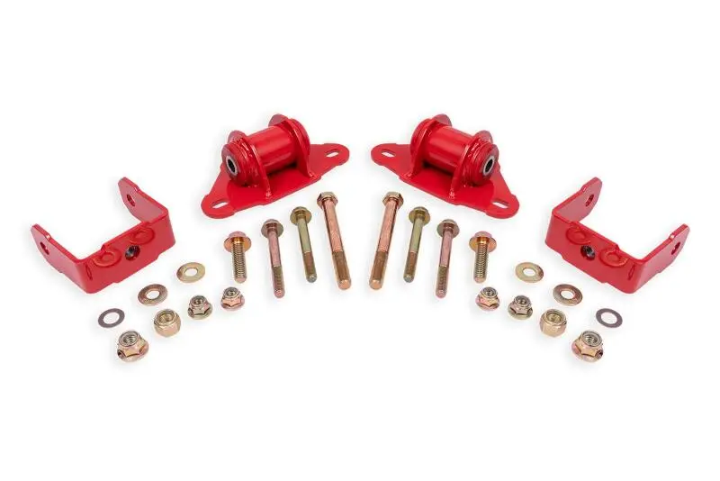 Bmr 14-19 Chevrolet Corvette Polyurethane Transmission/Differential Mount - Red 1
