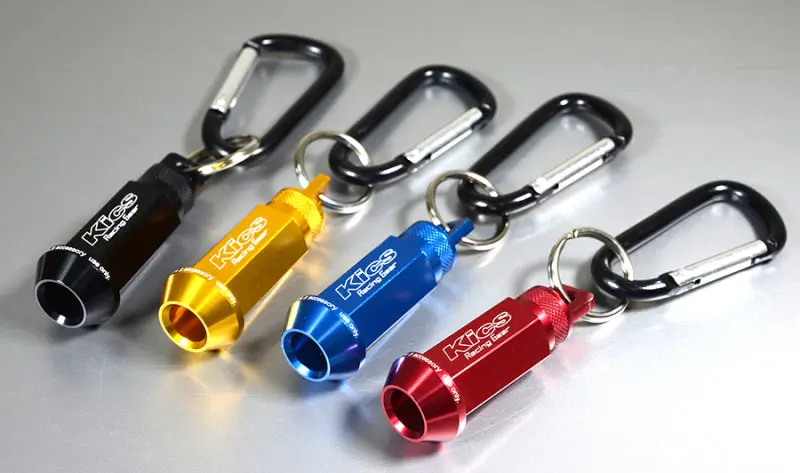 Project Kics Key Holder For Wheel Nut - 12X1.25 Red 1