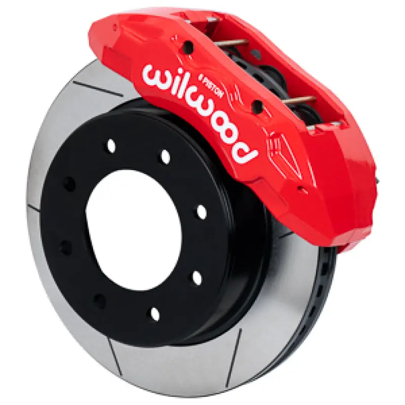 Wilwood Tx6-Dm Front Kit 15.00In Red 2020+ Gm 2500/3500 1