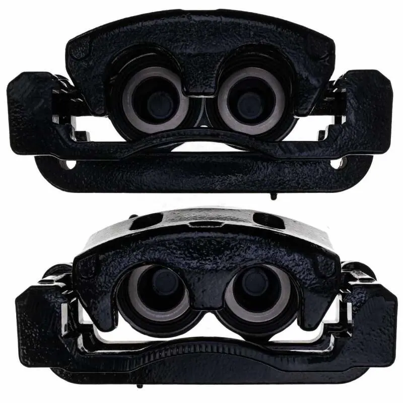 Power Stop 08-20 Cadillac Escalade Front Black Caliper - Pair W/Bracket 1