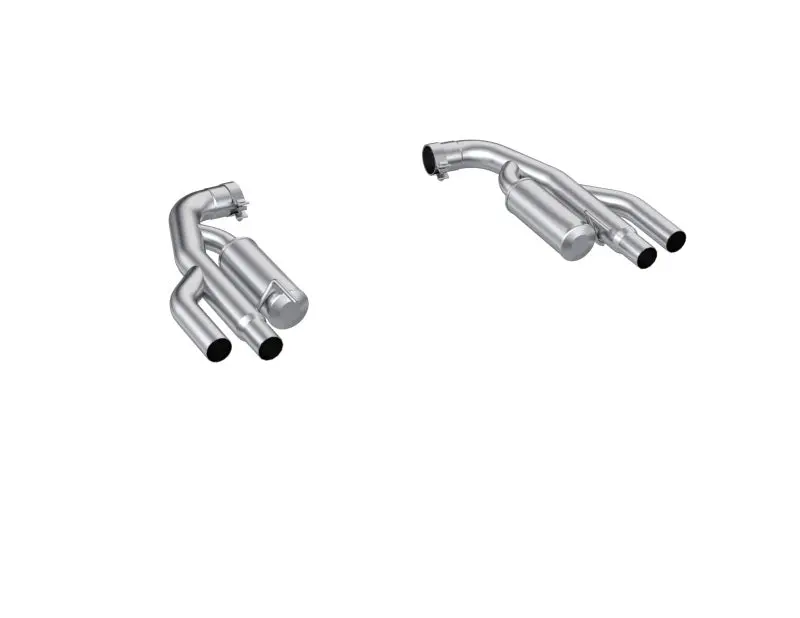 Mbrp 2018+ Ford Mustang Gt 5.0L Aluminized 3In Street To Race Conversion Kit 1
