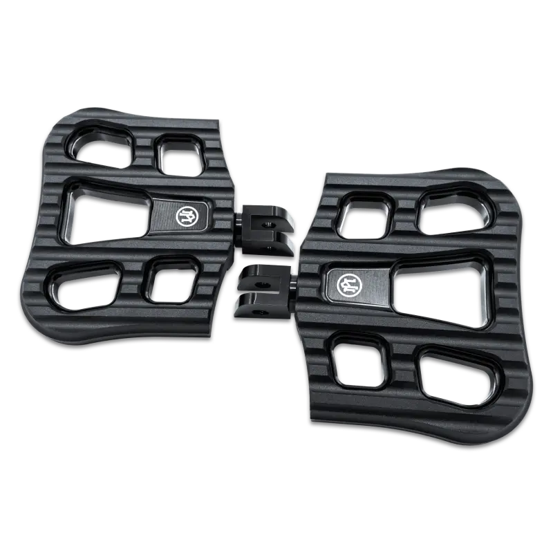 Performance Machine 18-24 M8 Softail Floorboard Assembly Mini Rider Drifter - Black Ops 1
