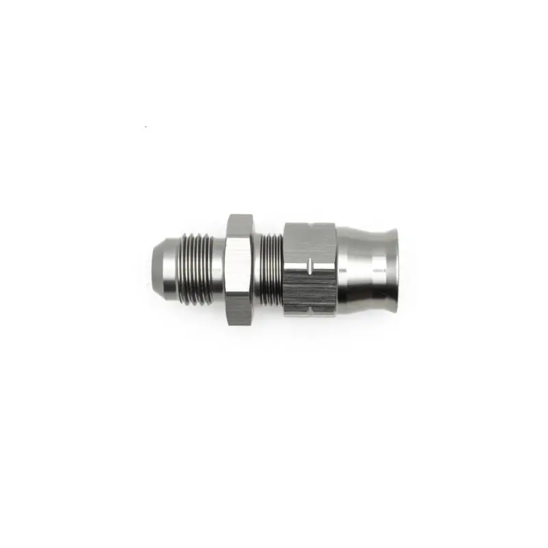 Deatschwerks 6An Male Flare To 3/8In Hardline Compression Adapter - Includes 1 Olive Insert 2
