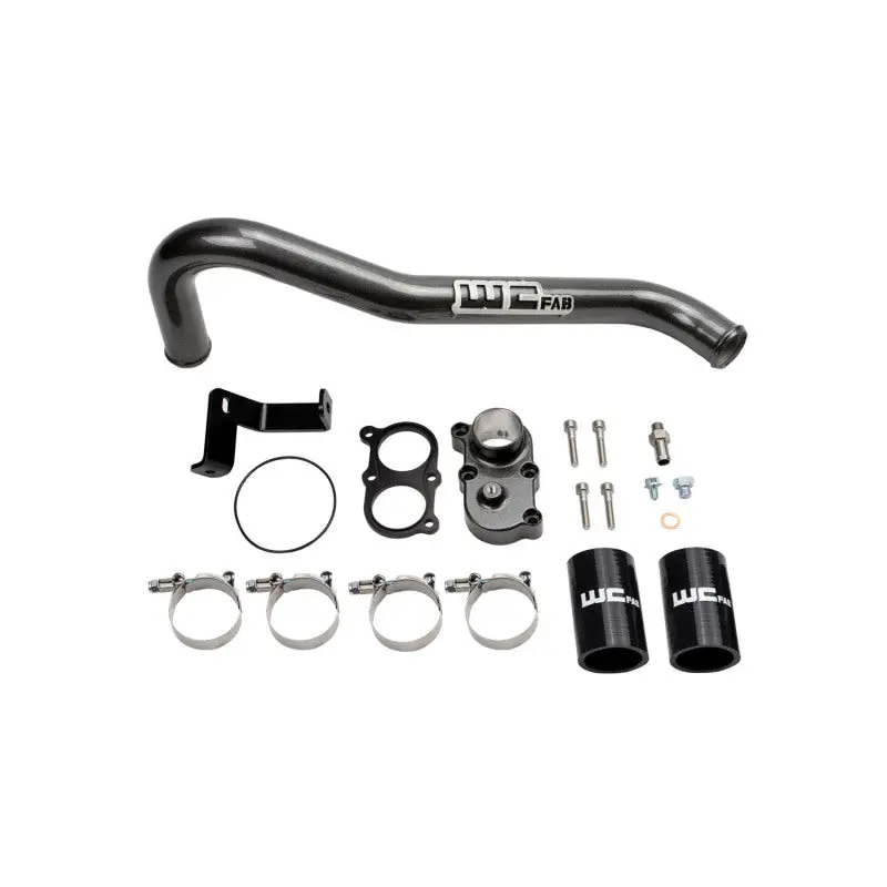 Wehrli Wcfab 2006-2010 Duramax Lbz/Lmm Thermostat Housing Kit - Candy Teal 1