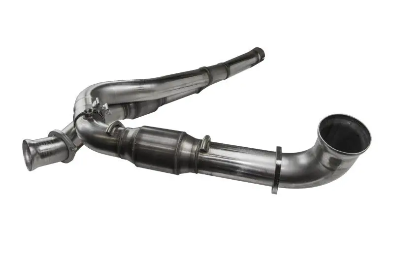 Kooks 10-14 Ford Raptor Svt 6.2L 4V All 3In Ss Oem Cat Y Pipe 1