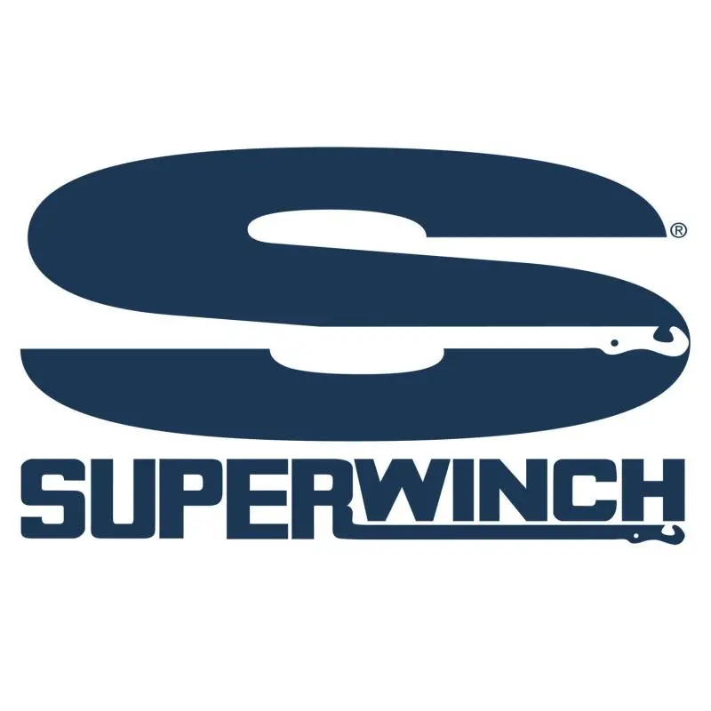 Superwinch 10000 Lbs 12V Dc 3/8In X 80Ft Synthetic Rope Sx10sr Winch - Semi Gloss Black 1