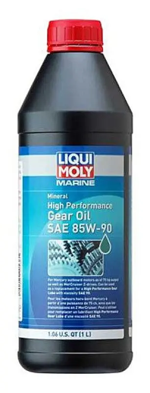 Liqui Moly 1L Marine High Performance Gear Oil Sae 85W90 1