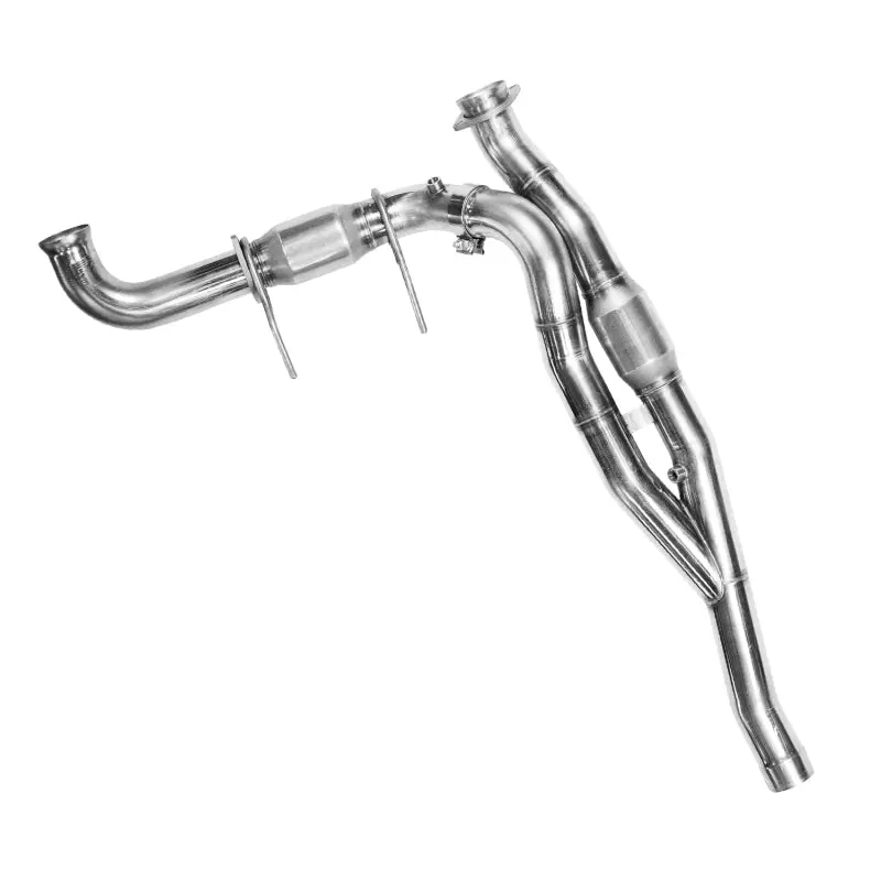 Kooks 10-14 Ford Raptor Svt 6.2L 4V All 3In Ss Oem Cat Y Pipe 2