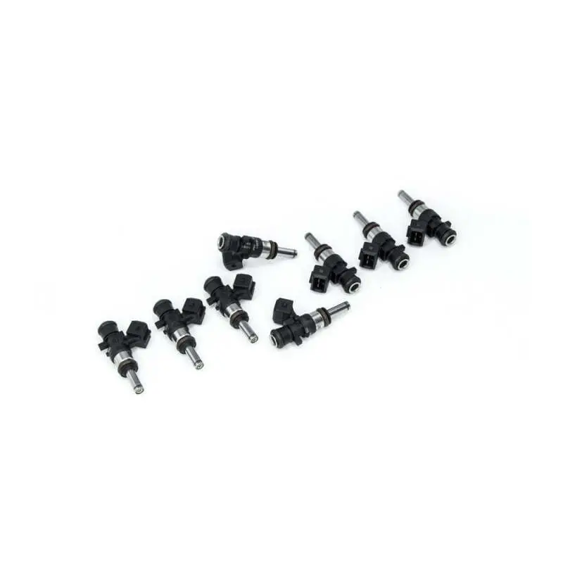 Deatschwerks Bosch Ev14 Universal 40Mm Compact Matched Set Of 8 Injectors 750Cc (Extended Nozzle) 1