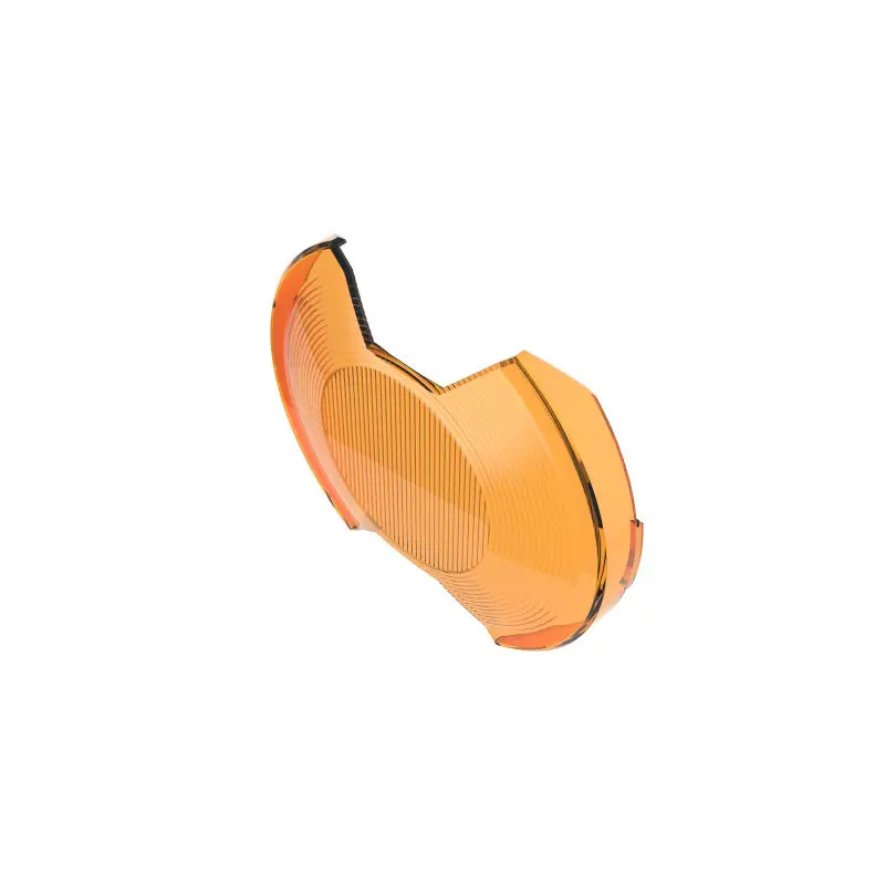 Kc Hilites Slimlite 6In Light Shield - Spread Beam - Amber 1