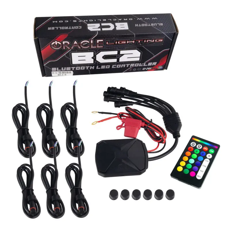 Oracle Lighting Bc2 Bluetooth Colorshift Rgb Led Controller - 6 Output 1