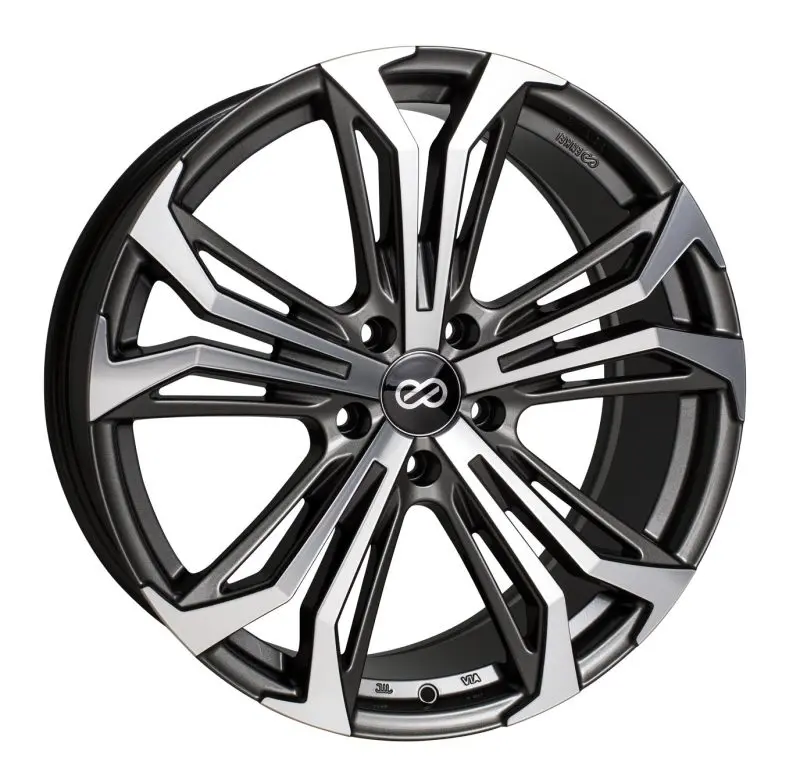 Enkei Vortex 5 Wheel 18X8 40Mm Offset 5X108 72.6Mm Bore - Anthracite Machined 1